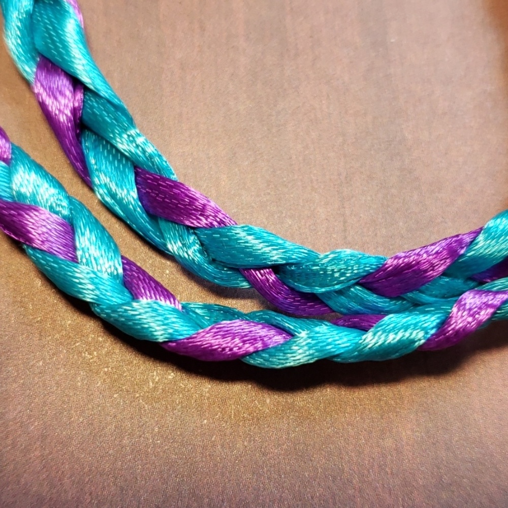 🧵3/$14 - Handmade Ribbon & Charm Lanyard - Picture 3 of 3